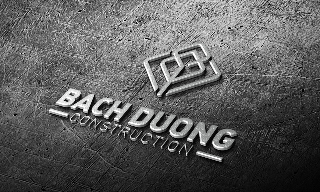 Thiết kế logo và nhận diện thương hiệu công ty xây dựng Bạch Dương tại TP HCM